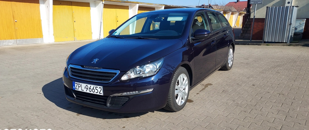 Peugeot 308 cena 27400 przebieg: 217000, rok produkcji 2015 z Police małe 92